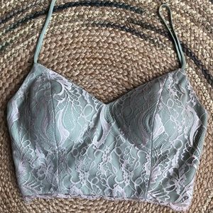 Hayley Paige Occasions lace bralette size 10